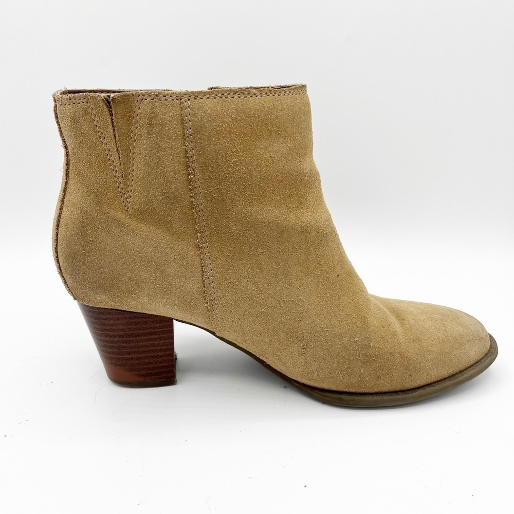 Vionic Madeline Suede Fringe Ankle Boot - Picture 5 of 13